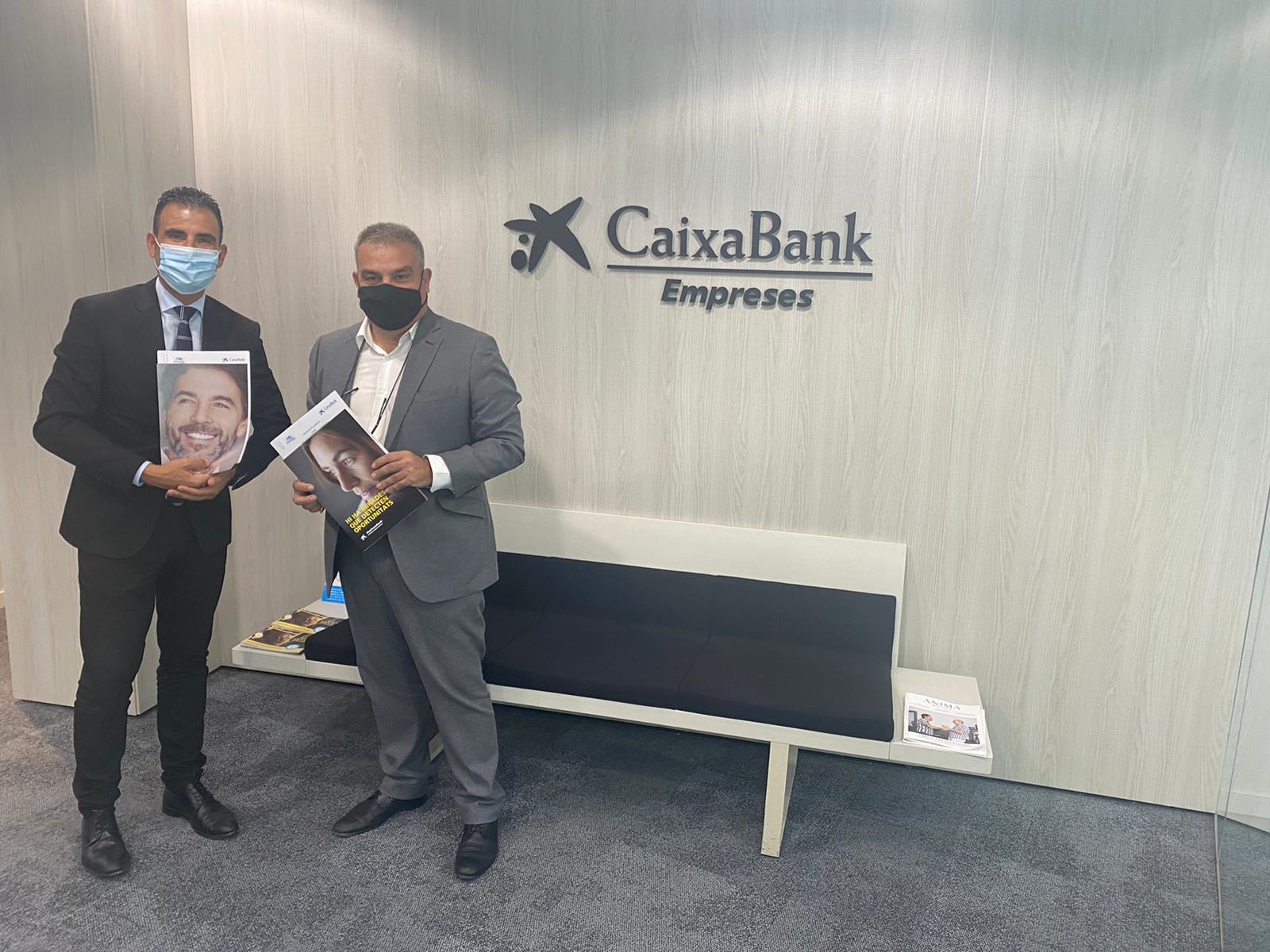 CaixaBank i l’associació Sant Cugat Empresarial reafirmen el seu compromís de col·laboració