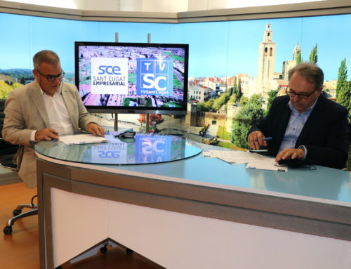 Sant Cugat Empresarial i TV Sant Cugat signen un acord amb l’objectiu de donar a conèixer les activitats de l’associació