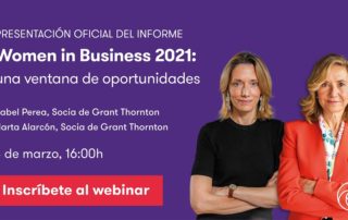 Presentació oficial de l'Informe Women in Business 2021