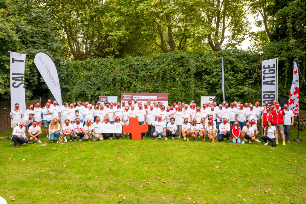 Èxit del 1r Torneig de Golf Solidari de la Creu Roja organitzat per Sisquella Grup