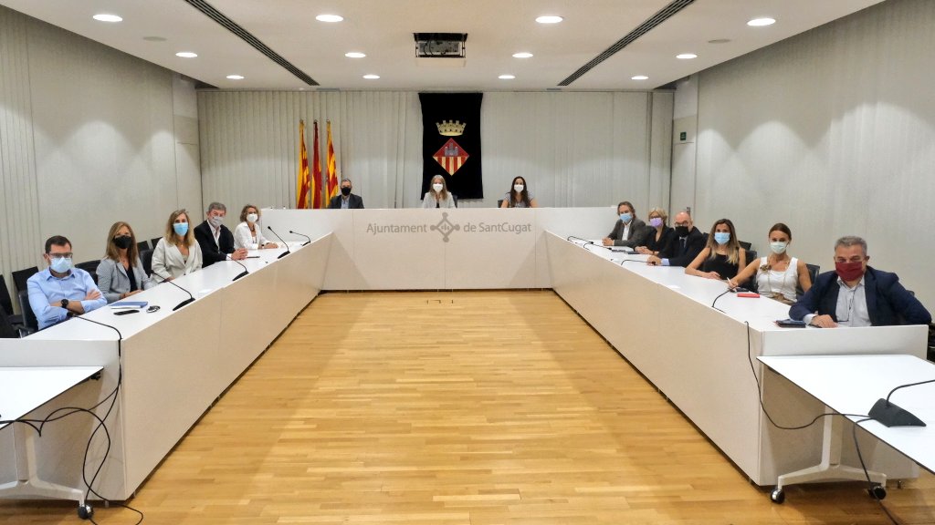 La nova Junta Directiva de Sant Cugat Empresarial presenta les línies estratègiques a l’Ajuntament de Sant Cugat