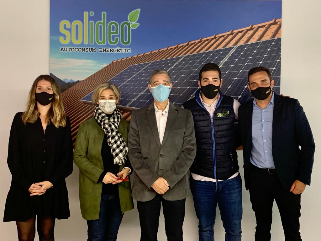 visita solideo Sant Cugat Empresarial realitza una visita institucional a l'empresa Solideo