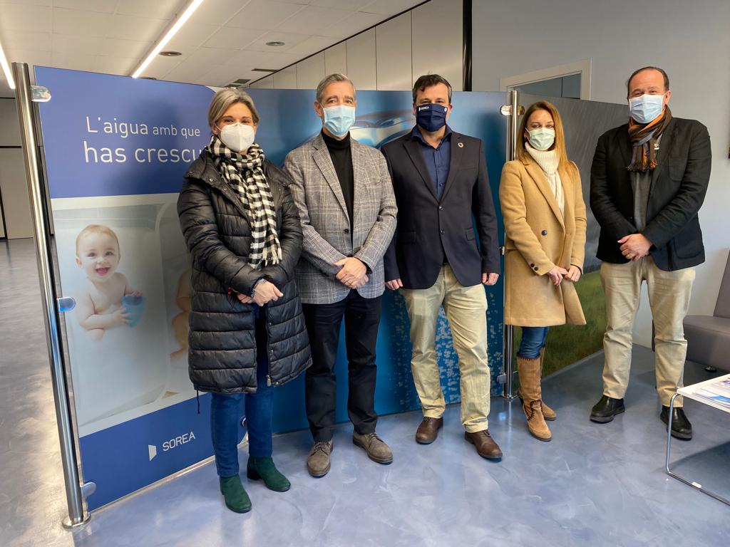 Reunió Sorea-SCE Sant Cugat Empresarial realitza una visita institucional a Sorea