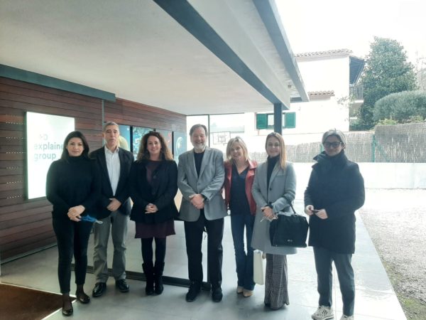Sant Cugat Empresarial realitza una visita institucional a R+D Explainers Group