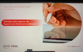 Sant Cugat Empresarial present a la reunió plenària dels Agents de Suport a la Internacionalització