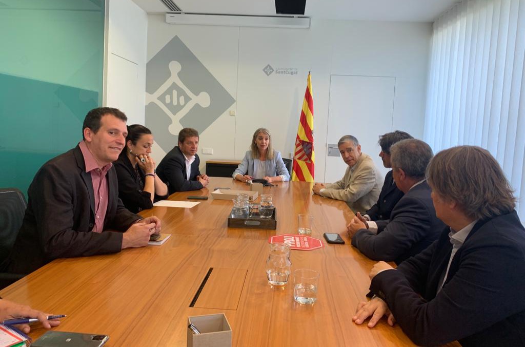  Sant Cugat Empresarial i Cerdanyola Empresarial es reuneixen amb l’alcaldessa de Sant Cugat del Vallès