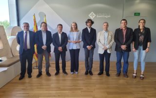 Sant Cugat Empresarial i Cerdanyola Empresarial es reuneixen amb l’alcaldessa de Sant Cugat del Vallès