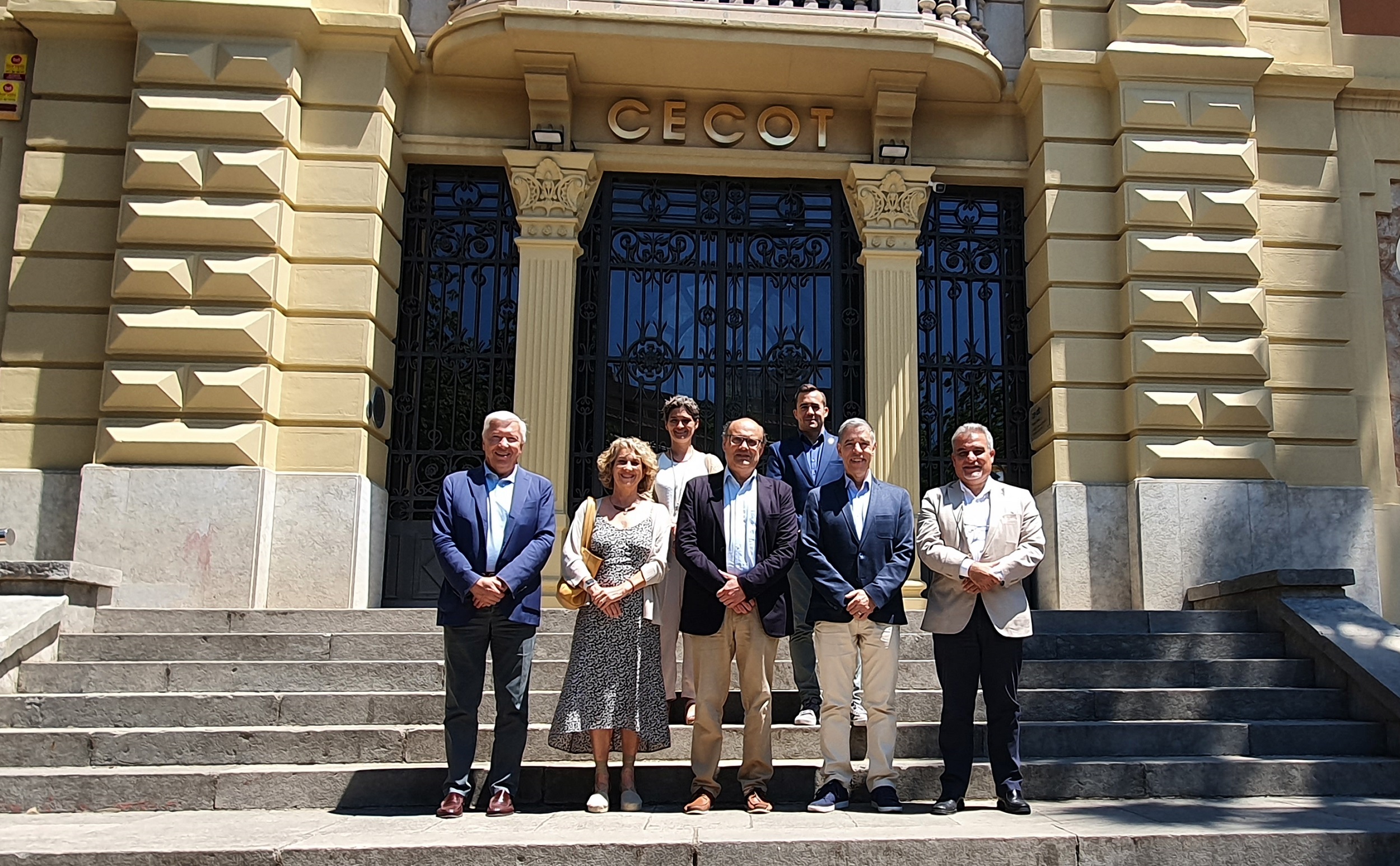 cecot-sce Sant Cugat Empresarial es reuneix amb el nou president de la Patronal Cecot, Xavier Panés