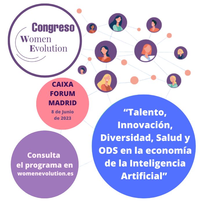 Congrés Women Evolution: 'Talent, Innovació, Diversitat, Salut i ODS en l'economia de la Intel·ligència Artificial'