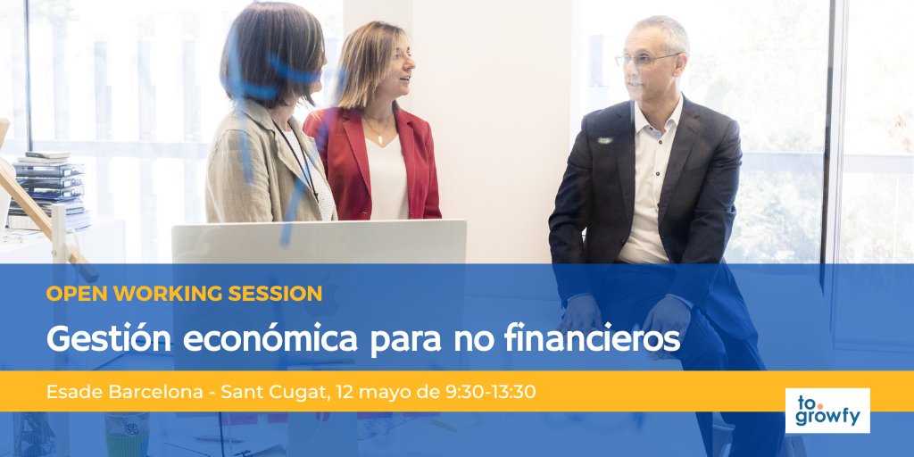 Open Working Session "Gestió econòmica per a no financers"