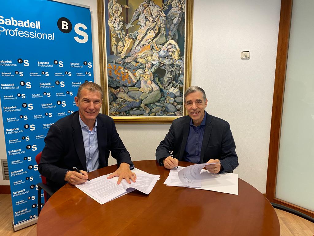 Banc Sabadell i Sant Cugat Empresarial signen un conveni de col·laboració