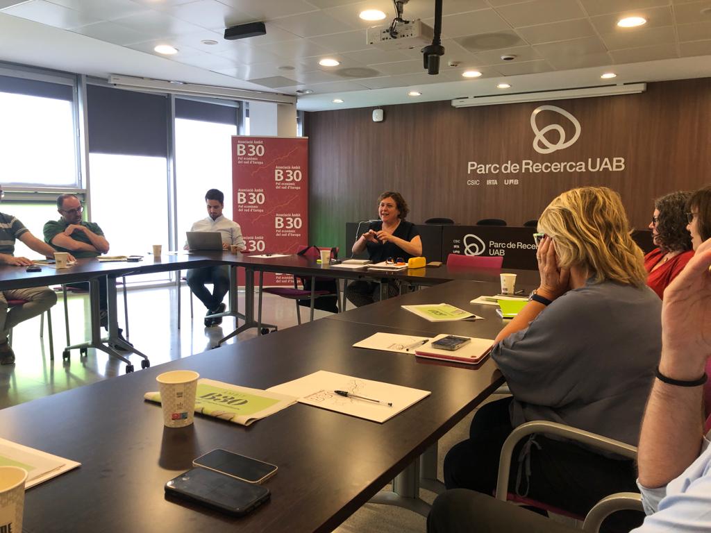 Sant Cugat Empresarial participa en una sessió de treball del projecte de Mapeig de l’oferta de formació professional de l’àmbitB30