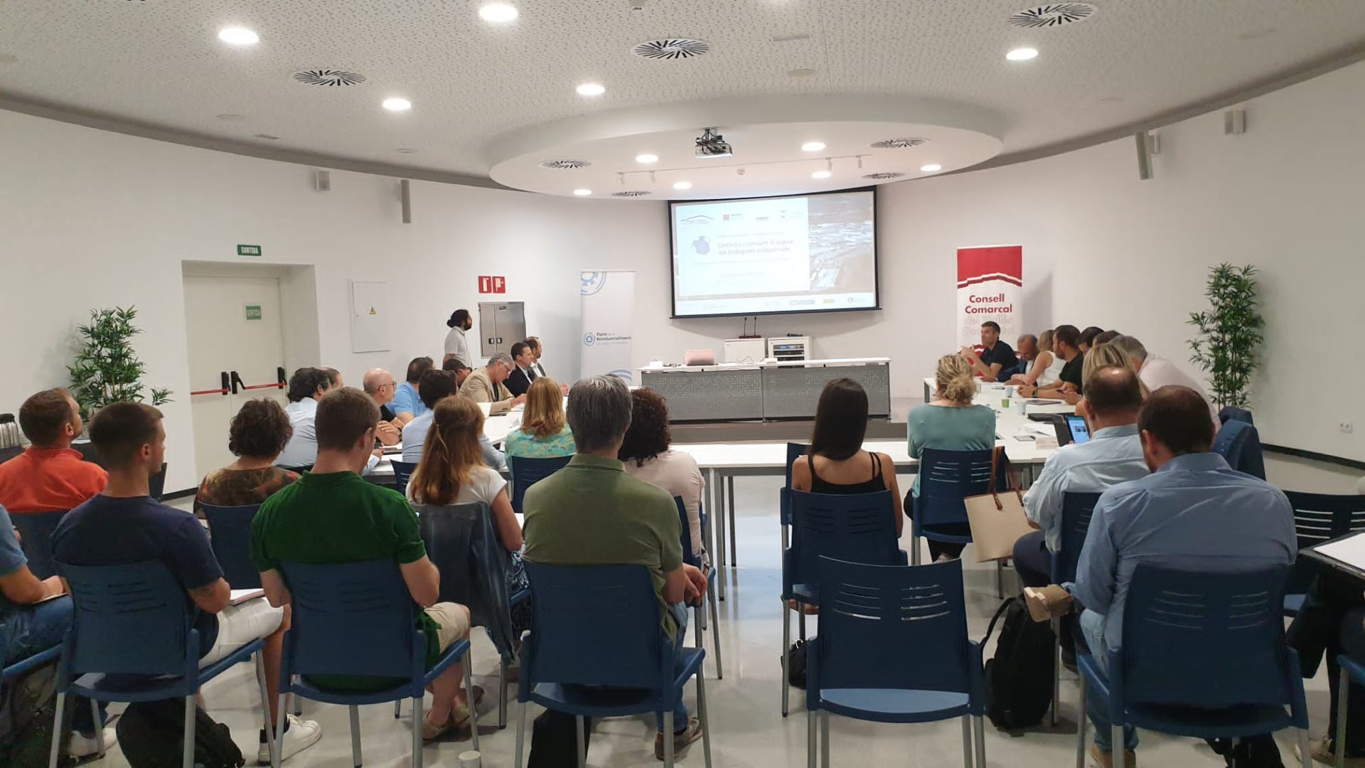 Sant Cugat Empresarial assisteix a una trobada sessió sobre gestió i consum d'aigua als polígons industrials organitzada pel Consell Comarcal