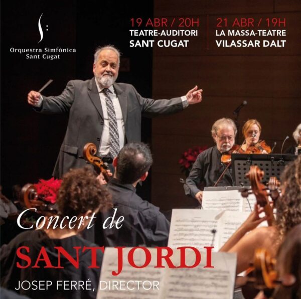 Concert de Sant Jordi de l’Orquestra Simfònica Sant Cugat
