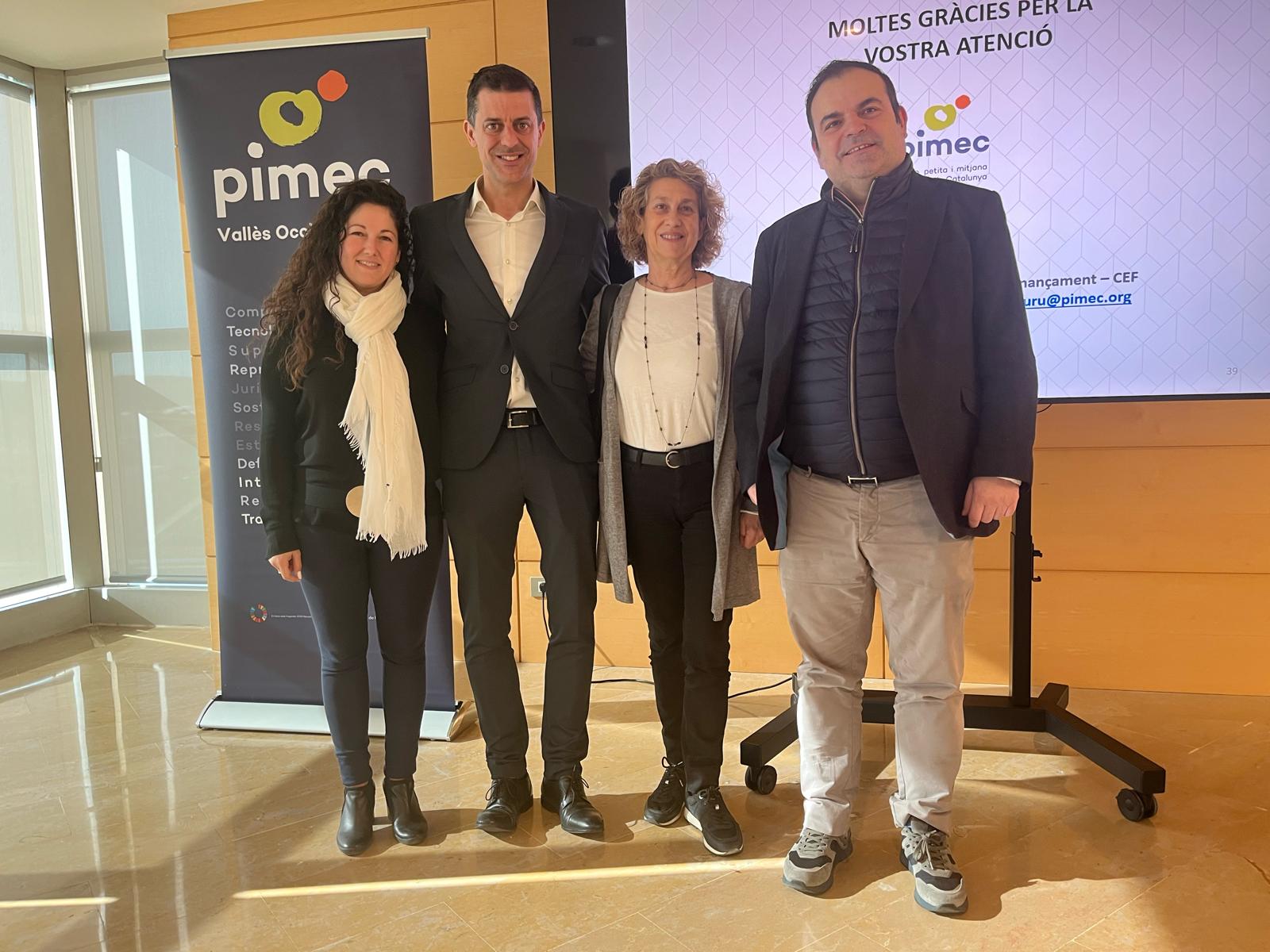 Sant Cugat Empresarial assisteix a una trobada sobre ajuts, subvencions i deduccions per a pimes organitzada per Pimec Vallès Occidental