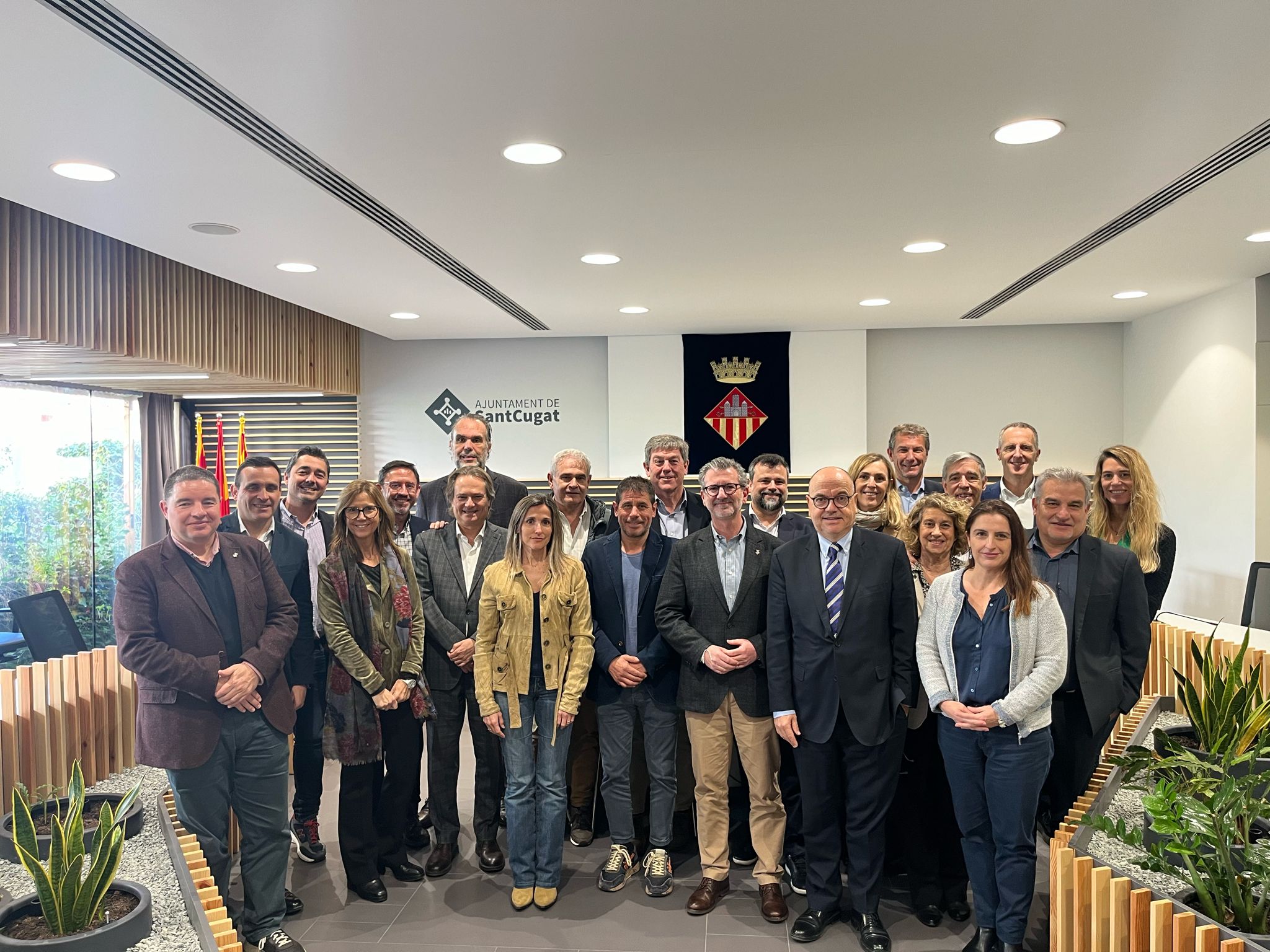 La nova Junta Directiva de Sant Cugat Empresarial presenta les línies estratègiques d’aquest nou mandat a l’Ajuntament de Sant Cugat