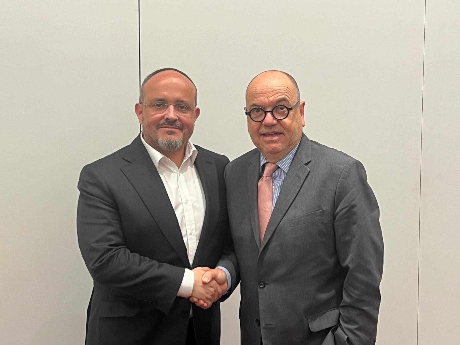 alejandro fernandez ediard torres Sant Cugat Empresarial assisteix a una trobada amb el candidat del Partit Popular a les eleccions catalanes