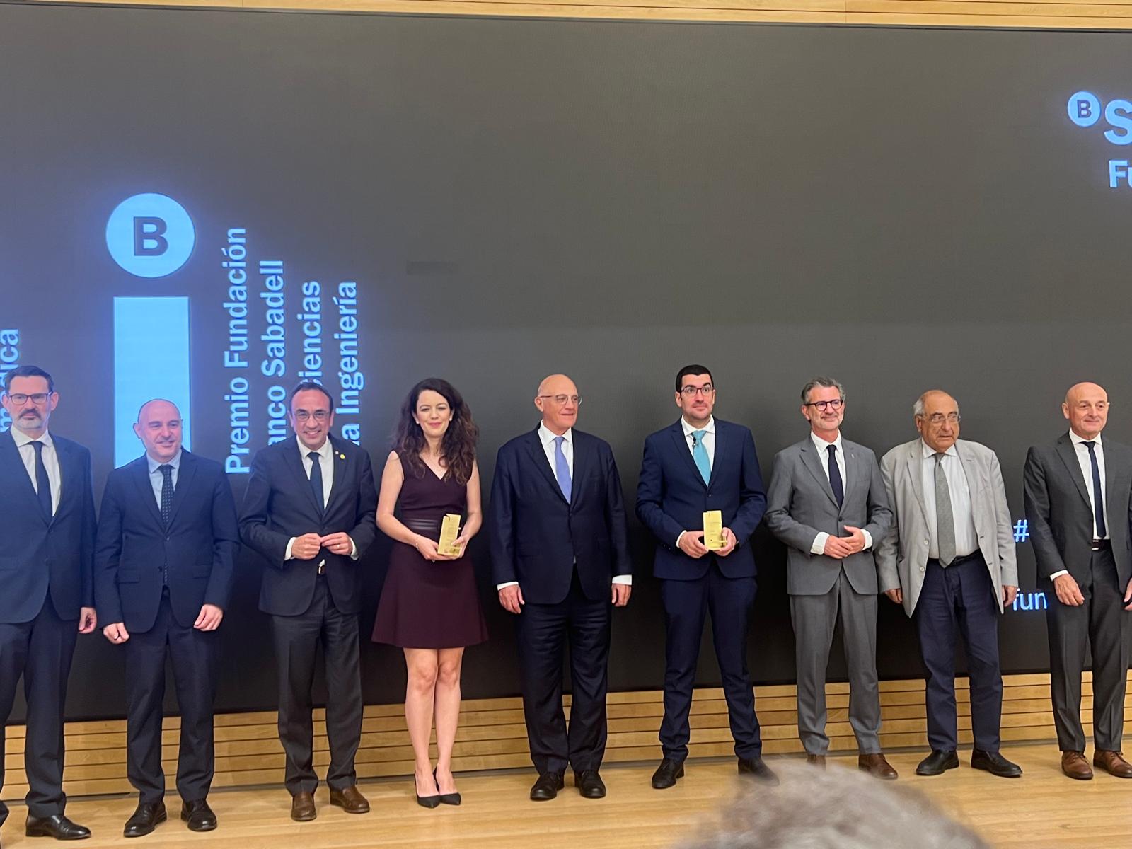 Premis BS El President Eduard Torres assisteix al lliurament dels Premis Fundació Banc Sabadell a la Investigació Biomèdica i a les Ciències i Enginyeria