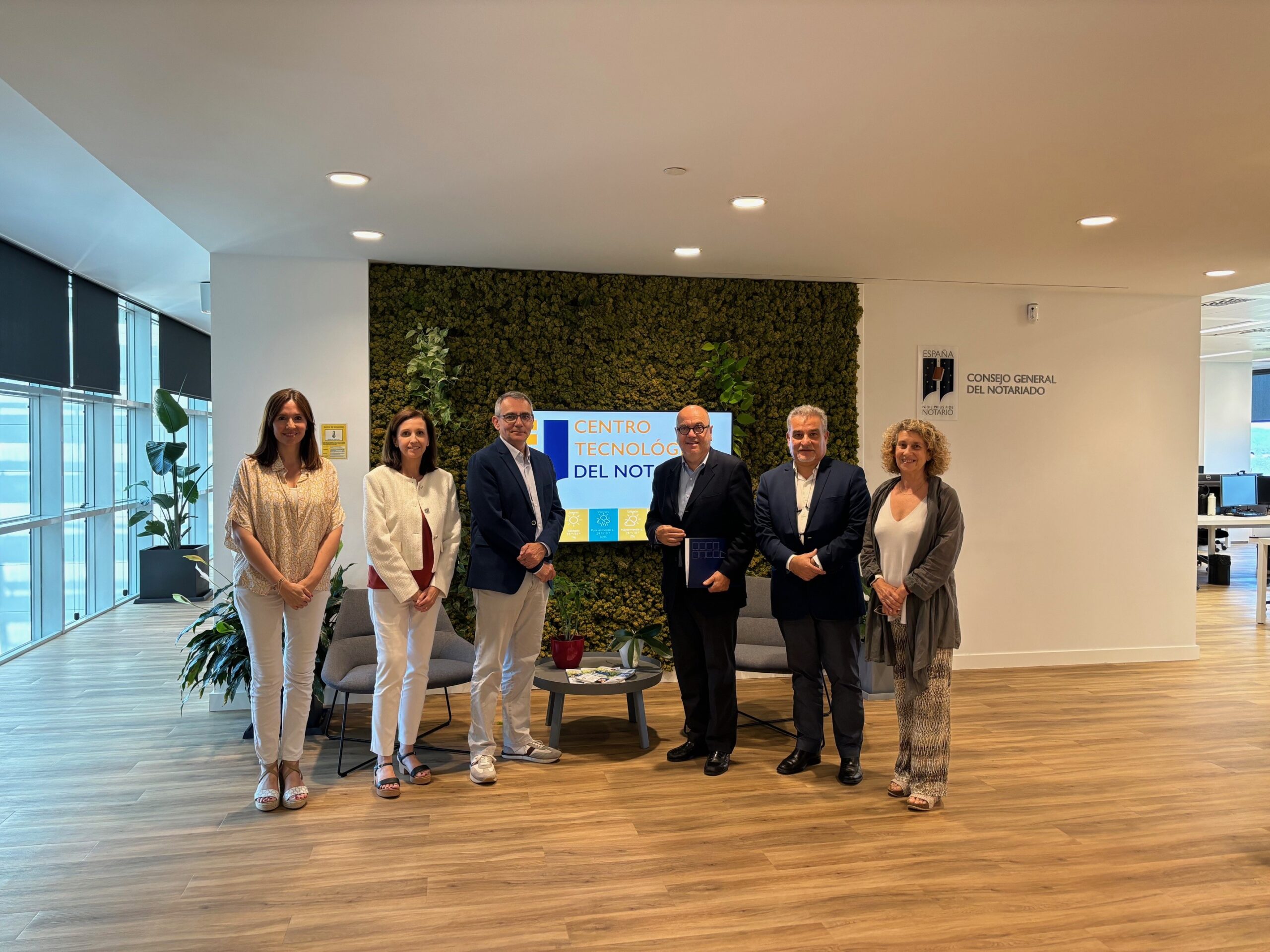 Visita SCE-CTNotariado5 Visita institucional de Sant Cugat Empresarial al Centro Tecnológico del Notariado