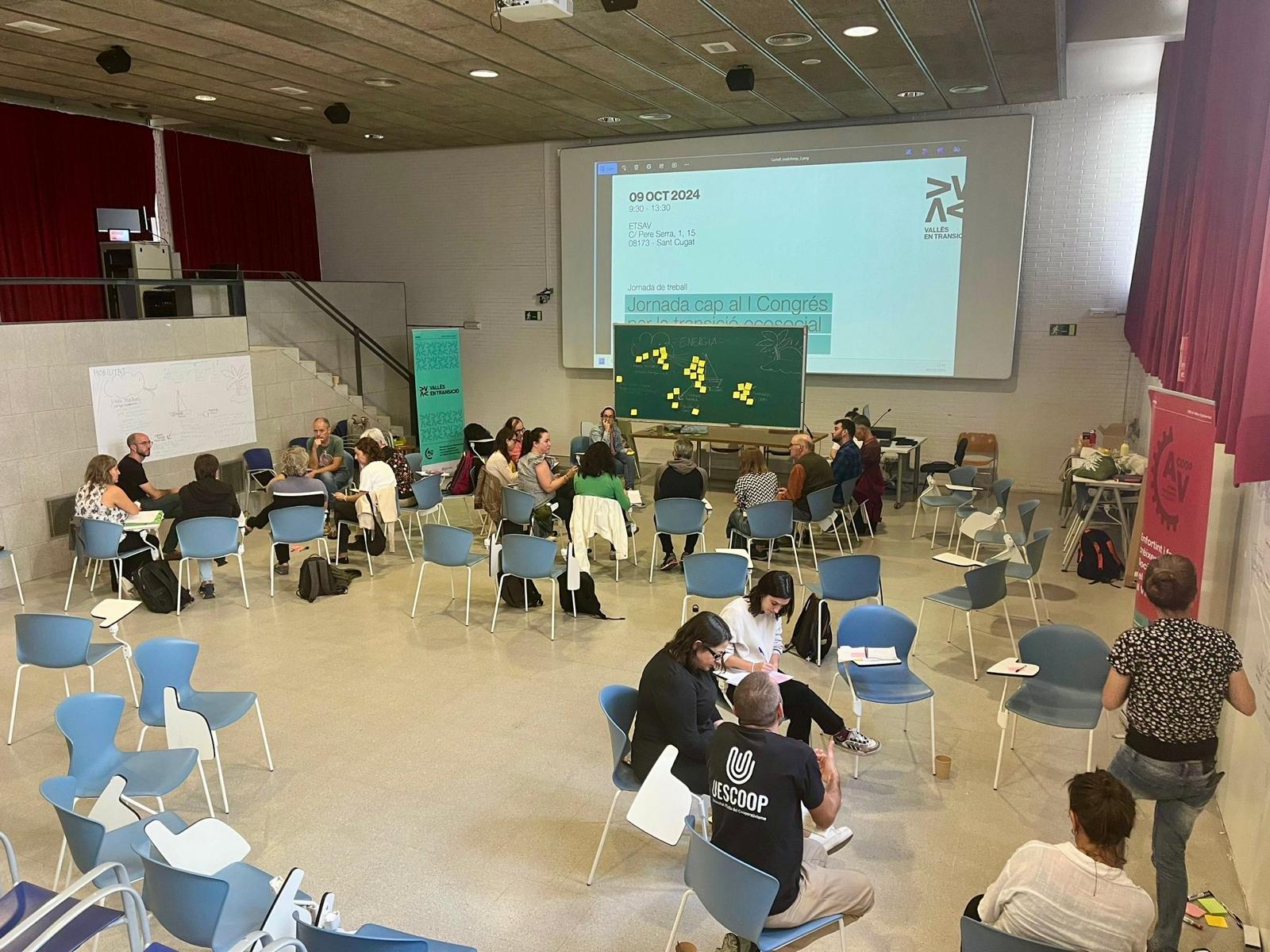 Sant Cugat acull el primer Congrés de Transició Ecosocial del Vallès