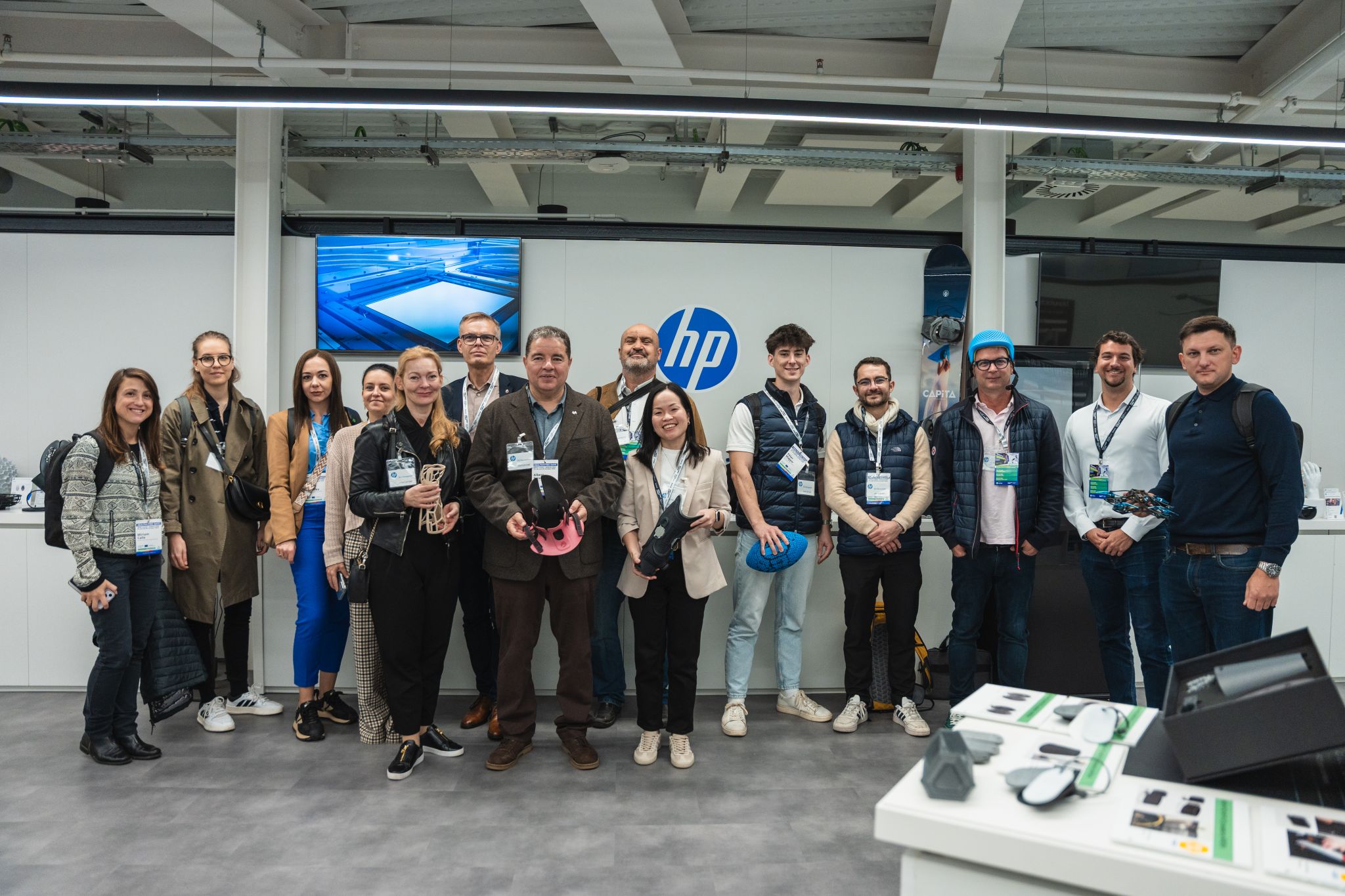 El projecte BIVA visita HP Sant Cugat per conèixer les aplicacions de la impressió 3D en el sector salut