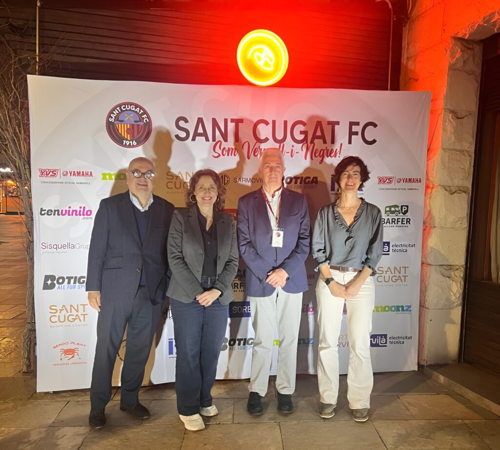 Sant Cugat Empresarial assisteix al Sopar de Patrocinadors del Sant Cugat FC