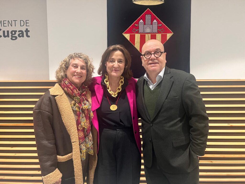 Sant Cugat Empresarial assisteix a l’acte de lliurament de la Medalla d’Or de la ciutat a Mercè Conesa