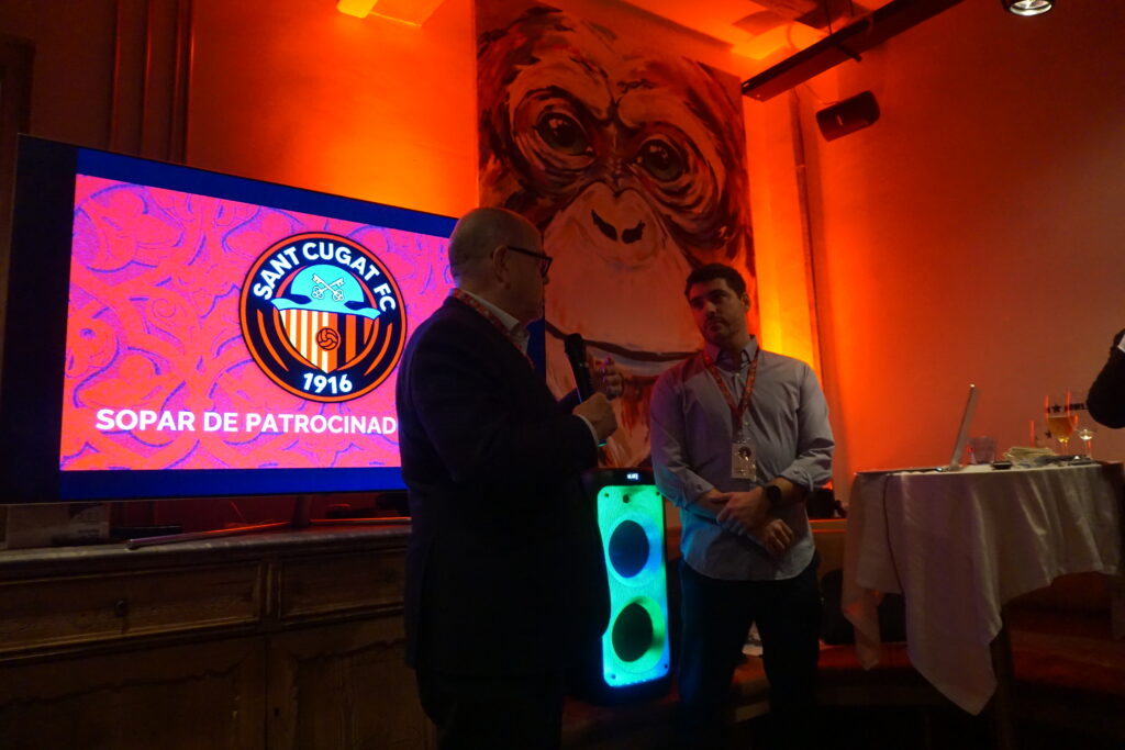 Sant Cugat Empresarial assisteix al Sopar de Patrocinadors del Sant Cugat FC