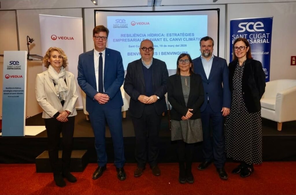 Veolia i Sant Cugat Empresarial impulsen la resiliència hídrica com a eix estratègic per a la competitivitat empresarial