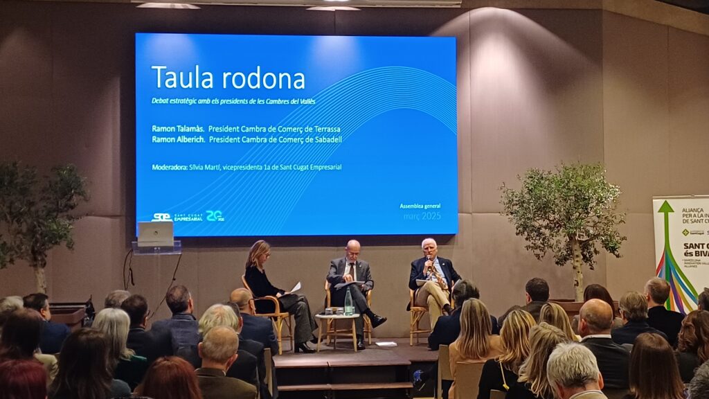 Sant Cugat Empresarial impulsa un debat estratègic sobre el futur econòmic del Vallès en la seva Assemblea General
