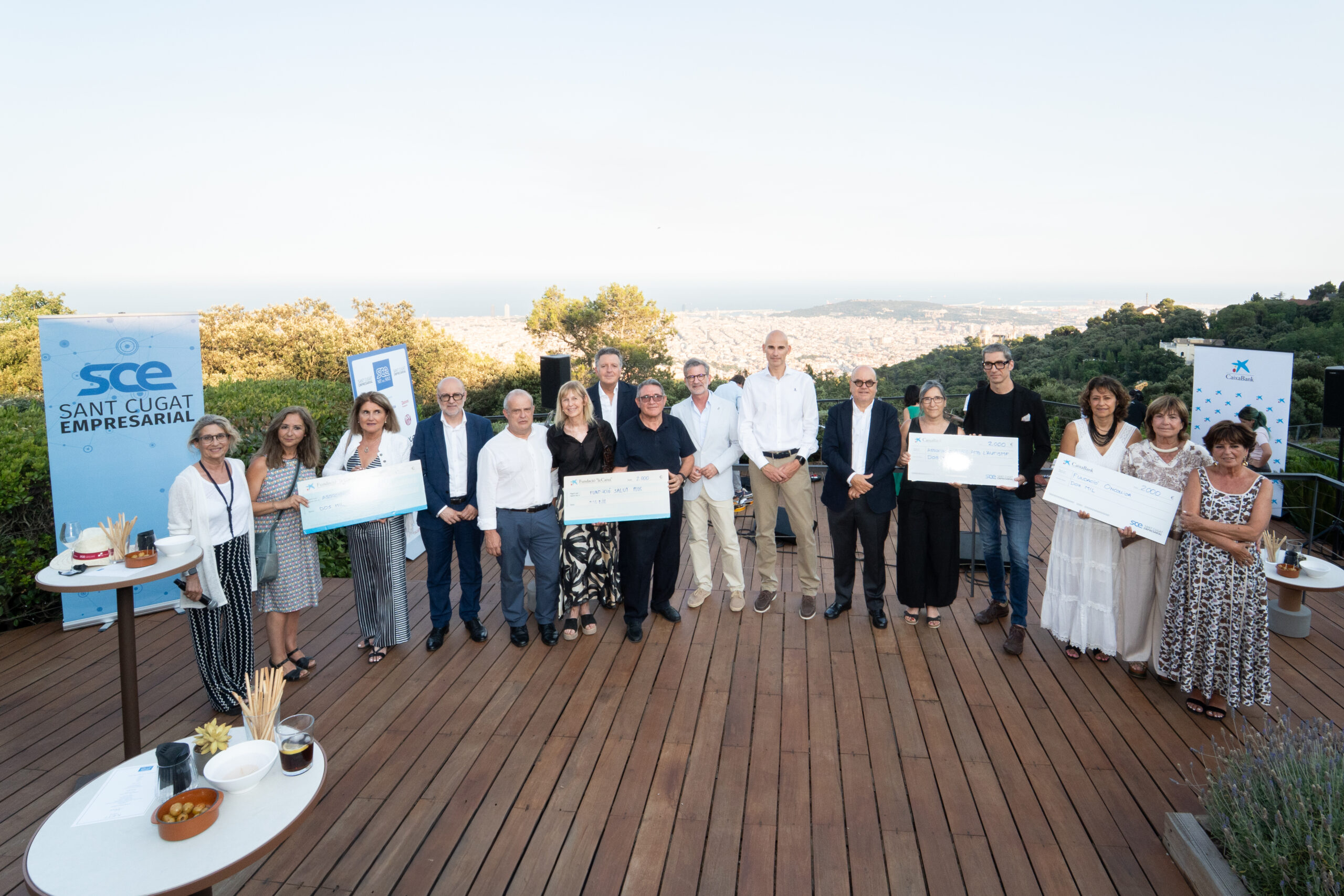 La Nit del Soci de Sant Cugat Empresarial reuneix prop de 200 representants del teixit empresarial en una vetllada marcada pel networking, la solidaritat i el compromís amb el territori