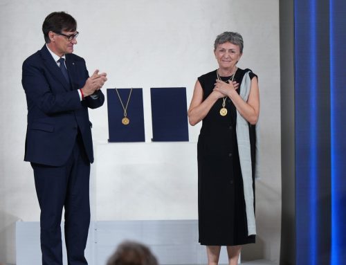 Caterina Biscari rep la Medalla d’Or de la Generalitat de Catalunya per la seva trajectòria i lideratge científic