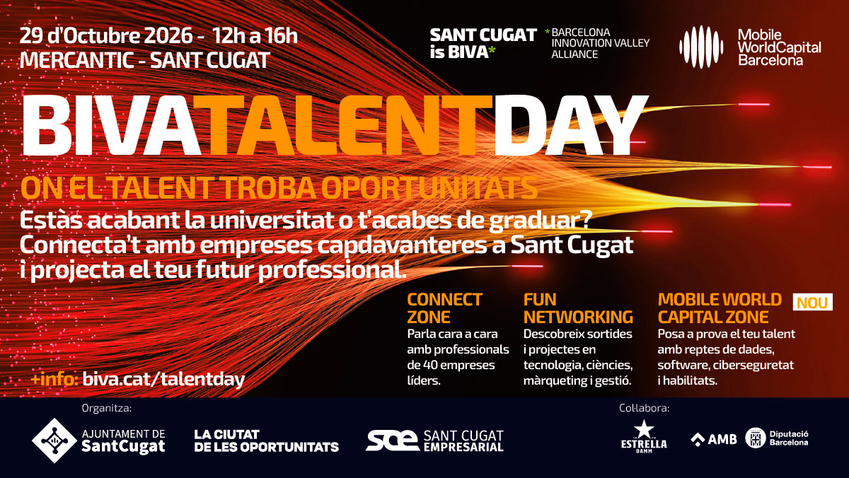 El BIVA Talent Day torna a Sant Cugat per connectar el talent universitari amb 40 empreses capdavanteres