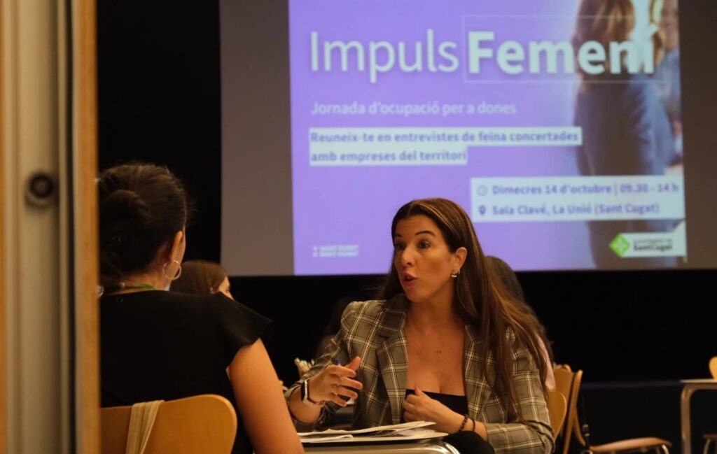 Una cinquantena de dones participa en la nova edició de “Sant Cugat Impuls Femení”