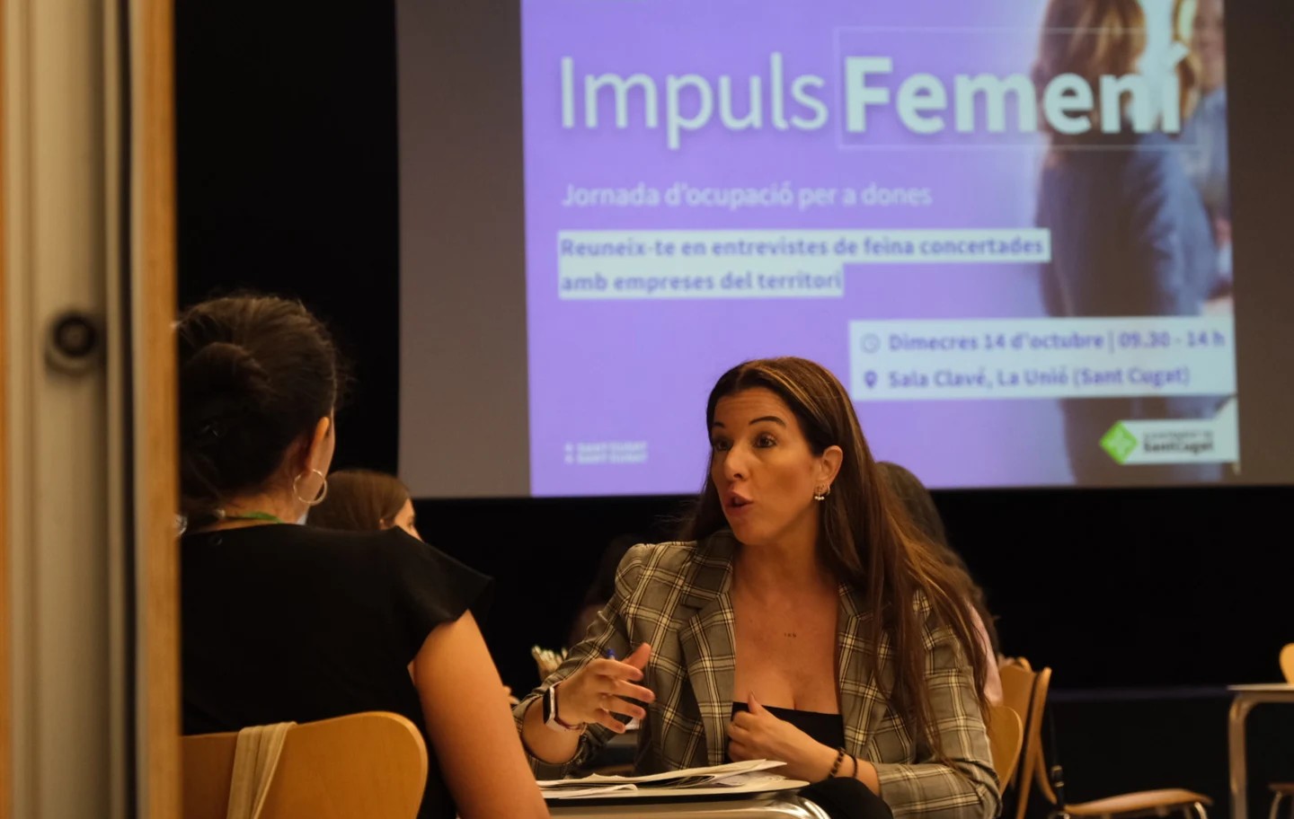 Una cinquantena de dones participa en la nova edició de “Sant Cugat Impuls Femení”
