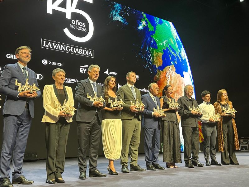 Eloi Planes, president executiu de Fluidra, rep el premi Empresari de l’Any 2026 de La Vanguardia